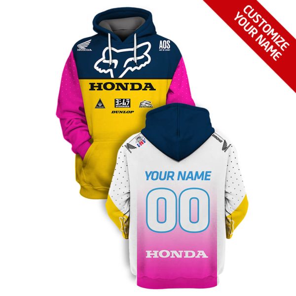 Honda sweat fox, Honda racing crewneck sweatshirt, Honda racing hoodie