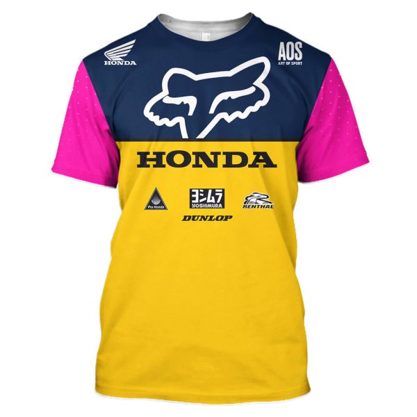 Honda sweat fox, Honda racing crewneck sweatshirt, Honda racing hoodie