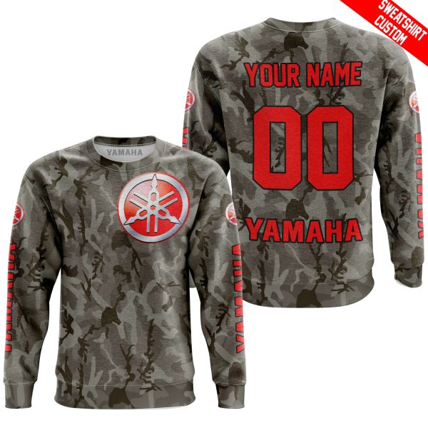 Yamaha custom mx hoodies, Yamaha racing jersey size chart, Yamaha cute fox