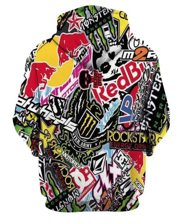 Fox racing motocross sticker bomb, Fox racing 0 given, Fox racing groot logo