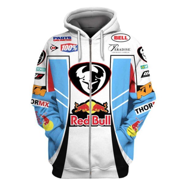 Ktm red fleece hoodies, Ktm racing hoodies, Ktm custom motocross apparel