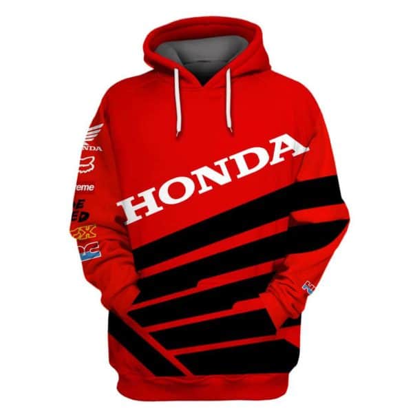 Honda send it hoodie, Honda motocross gear size chart, Honda troy lee hoodie