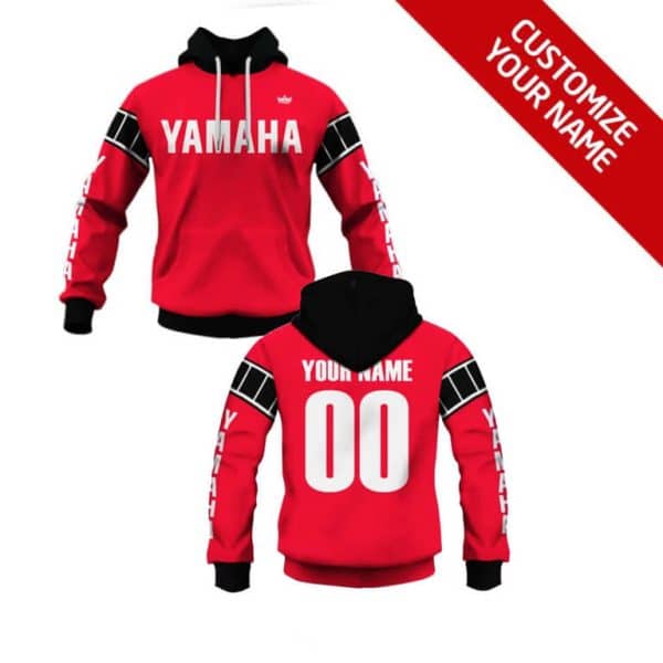 Yamaha motocross trousers, Yamaha racing pullover hoodies, Yamaha clothing apparel